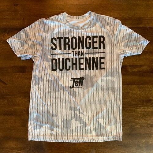 Stronger than Duchenne Camo: WDAD T-Shirt!